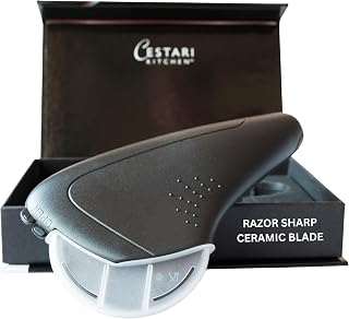 Cestari Heirloom Ceramic Pizza Cutter &ndash; Razor-Sharp, Rust-Free Blade with Protective Guard | Dishwasher Safe | A Legacy Kitchen Tool for Generations
