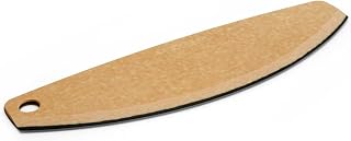 Epicurean Pizza Cutter Series - Natural/Slate | Large wood fiber blade with beveled edge. Made in USA, dishwasher safe, microplastics free and heat resistant to 350%