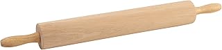 Winco 18" Wood Commercial Rolling Pin | Foodservice, Great for Pastry Dough, Pizza Dough, Cookies and Baking Prep
