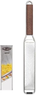 Microplane Master Series Wood Handle Stainless Steel Zester Grater