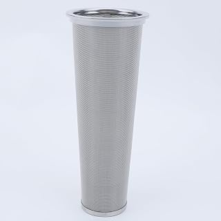 Fermus Cold Brew Coffee Filter for 64oz / 2Quart Wide Mouth Mason Jar Infuser 304 Stainless Steel Strainer with Seal Ring Design for Grounds Tea Fruit Coffee Filter