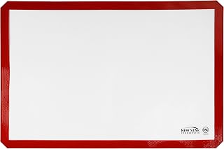 New Star Foodservice Commercial Grade Silicone Baking Mat Non-Stick Pan Liner, 17 x 25 inch (Full Size)