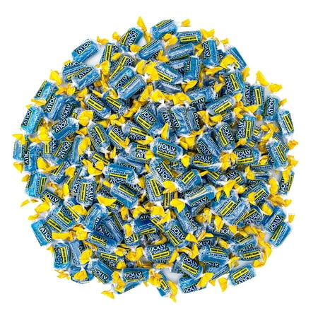 Jolly Rancher Blue Raspberry Hard Candy - 2 LB, Bulk Individually Wrapped Candy, Resealable Bag - 2 Pounds (32 Oz)