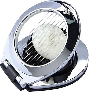 Multi Function Stainless Steel Egg Slicer for Hard Boiled Eggs