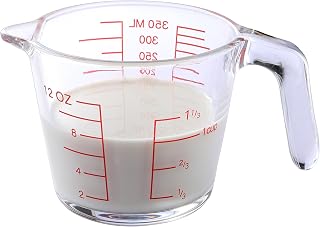 Glass Measuring Cup For Baking and Cooking, kitchen Essentials Tools
