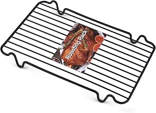 Roasting Rack,Heavy Duty Turkey Rack for Roasting Pan,Oven Roasting Rack Insert for Baking (Rectangular 12in*7.5in)