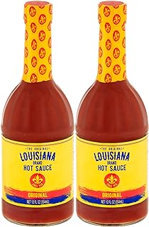 Louisiana Brand Hot Sauce, Original Hot Sauce 12 Ounce (Pack of 2)