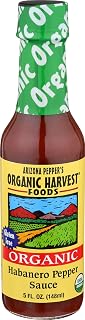 Organic Harvest Gluten Free Habanero Pepper Sauce, 5 Fluid Ounce - One Bottle