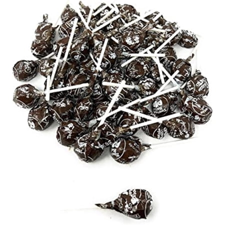 Chocolate Tootsie Pops Bulk Candy 50+ Count Lollipops Suckers Variety Brown Only Value Pack Aprox. 2.25 Lbs (36 Oz)