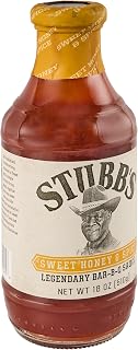 Stubb's Sweet Honey & Spice BBQ Sauce, 18 oz