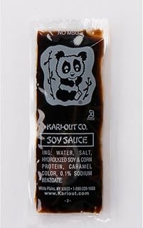 Soy Sauce 8 Gram Portion Packet - 450/Case