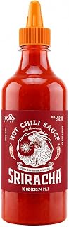 Fusion Select 10 Oz Sriracha Hot Chili Sauce with Sweetness | Non-GMO & Gluten Free, Made from Sun-Ripened Chilies, Ready-to-Use Squeeze Sauce for Noodles, Rice Bowls, Snacks & Dipping