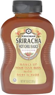 Kikkoman Sauce Chili Hot Sriracha, 10.6 oz