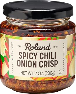 Roland Foods Spicy Chili Onion Crisp, 7 Ounce