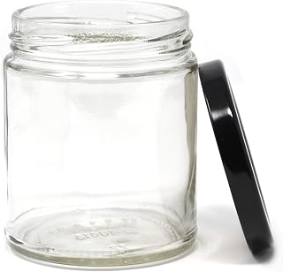 nicebottles Clear Glass Salsa Jars, 9 Oz - Case of 12