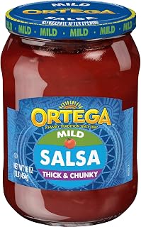 Ortega Mild Thick and Chunky Salsa, 16 oz