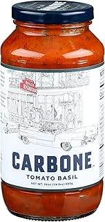 Carbone, Pasta Sauce Tomato Basil, 24 Ounce