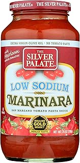 Silver Palate, Low Sodium Marinara Sauce, 25 Ounce