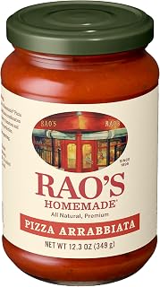 Rao's Homemade Arrabbiata Pizza Sauce Made with Italian Tomatoes, 12.3 oz