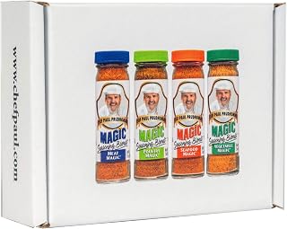 Chef Paul Prudhomme's Magic Seasoning Blends ~ Magic 4-Pack, Qty. 4 2-Ounce Bottles