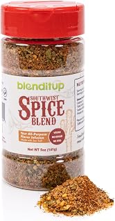 BlenditUp Southwest Spice Blend with Sea Salt, Low Sodium, 5 oz