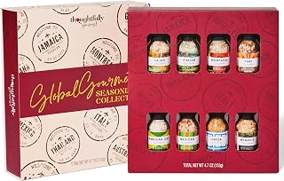 Global Spice Seasoning Gift Set, World Flavor Collection, Set of 8 | World Flavors, Gourmet Seasonings, Home Chef, Foodie Gift, Cooking Essentials, Grilling & Entertaining