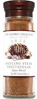 The Gourmet Collection Seasoning Blend & Spice Collection - Sizzling Steak Spectacular Cooking Seasoning: Grill Rub for Steakhouse Steak: 156 Servings