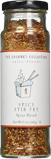 The Gourmet Collection Spice Blend - Spicy Stir Fry Seasoning Blend - Seasoning for Cooking Chicken, Beef, Vegetables: Spicy Seasoning: 156 Servings
