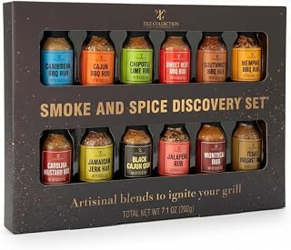 12 Pack Spices Gift Set &ndash; Essential Seasoning Collection with Spice Jars &ndash; Kitchen Spice Rack Must-Have &ndash; Ideal Home Essentials for Cooking, Grilling & Everyday Meals