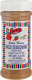 Bolner's Fiesta Extra Fancy Taco Seasoning, 4.5 Ounces (Pack of 1)