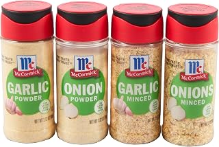McCormick Garlic & Onion 4 Count Variety Pack, 1.02 lb
