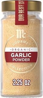 McCormick Gourmet Organic Garlic Powder, 2.25 Oz