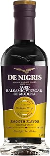 De Nigris Balsamic Vinegar Of Modena 8,5 Oz (250ml) | Balsamic Vinegar From Modena Italy Aged For 3 Years In Antique Wooden Casks