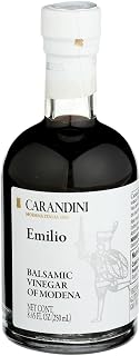 Carandini Emilio Silver Balsamic Vinegar of Modena PGI Premium Italian Vinegars | Made in Italy - 8.45 fl oz