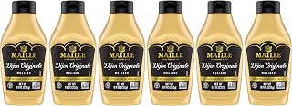 Maille Mustard Dijon Originale Squeeze 8.9 Oz, Pack Of 6, 8.9 Oz | For sandwiches, marinades, vinaigrettes and recipes; Dijon Originale; 6 count, 8.9 oz.