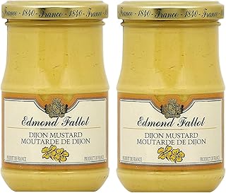 Edmond Fallot French Dijon Mustard 210g, 2 Pack