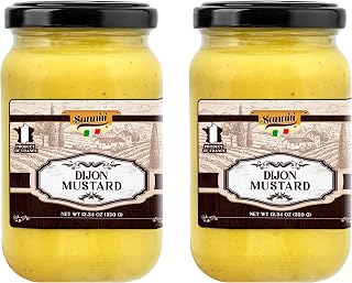 Sanniti Dijon Mustard Imported From France, 12.34 oz (Pack of 2)