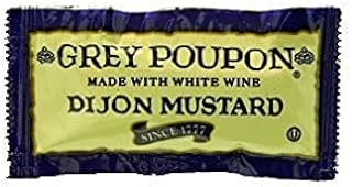 Grey Poupon Dijon Mustard Packets - .25 oz. (Pack of 50)