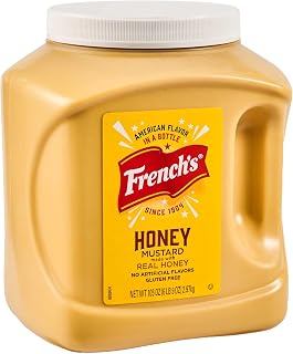 French's Honey Mustard, 105 oz - One 105 Ounce Container of Honey Mustard Dipping Sauce, Best for Use on Sandwiches, Burgers, Sides and More
