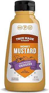 TRUE MADE FOODS Honey Mustard with Hidden Veggies, 12 OZ