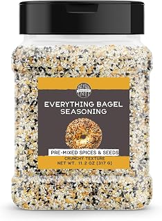 Birch & Meadow, Everything Bagel Seasoning, 11.2 Oz | For seasoning bagels, enhancing salads, and adding flavor to roasted vegetables
