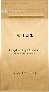 Pure Original Ingredients, Everything Bagel Seasoning, 1 Lb | For seasoning bagels, enhancing salads, and adding flavor to roasted vegetables