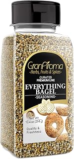 GranAroma, Everything Bagel Seasoning, 10.4 Oz | For seasoning bagels, enhancing salads, and adding flavor to roasted vegetables
