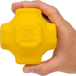 Indestructible Jumping Jack Chew Toy - Lifetime Replacement - Durable Dog Toy for Aggressive Chewers - Safe, Non-Toxic Natural Rubber - Interactive, Chew & Fetch - Tough, Heavy Duty - 4.5&rdquo;