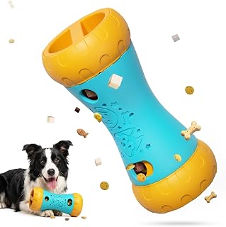 Treat Dispensing Dog Puzzle Toy, Interactive Dog Toys, Blue | Mental Stimulating Slow Feeder, Boredom Relief, Enrichment Dog Toys to Keep Them Busy, For Small Medium Large Dogs