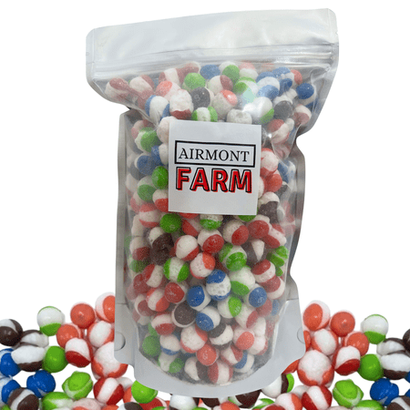 Freeze-Dried Candy Wild Berry Rainbow Candy 1lb (16oz) - Ships In Box - Deliciously Crunchy, Intense Flavor, Lightweight Snack - Resealable Bag