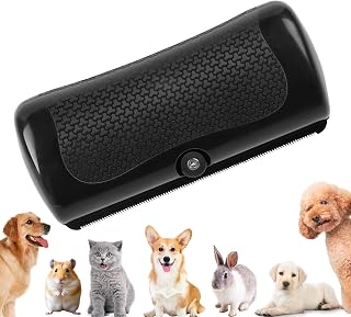 Deshedding Dog Brush, Deshedding Brush for Cats, Dogs, Rabbits, Horses | Ergonomic Dog Grooming Tool, Painless Pet Hair Remover for Short, Medium & Long Coats