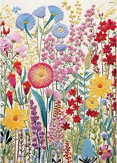 Threaded Garden Puzzles for Adults 1000 Pieces, Jigsaw Puzzles for Adults 1000 Piece, Challenging Game Toys, Impossible Puzzle, Family Decoration Puzzle