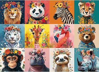 500 Piece Puzzles for Adults,Beautiful Wild Animals Jigsaw Puzzle for Adults Seniors,Recycled Cardboard Dogs Puzzle 500 Piece,Family Activity Great Gift for Family Friends 20.5 * 15 inch