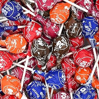Classic Roll Pops with Chocolate Center, Bulk Bag 22 Count | Assorted Fruit Flavors, Individually Wrapped Lollipops for Candy Buffets, Parties & Snacks